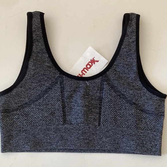 NWT RBX Seamless Sports Bra Gray Small - Picture 2 of 3